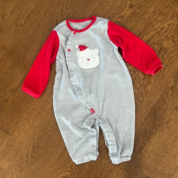 Absorba Baby- 3-6months Christmas one piece 🌲 - Picture 1 of 3